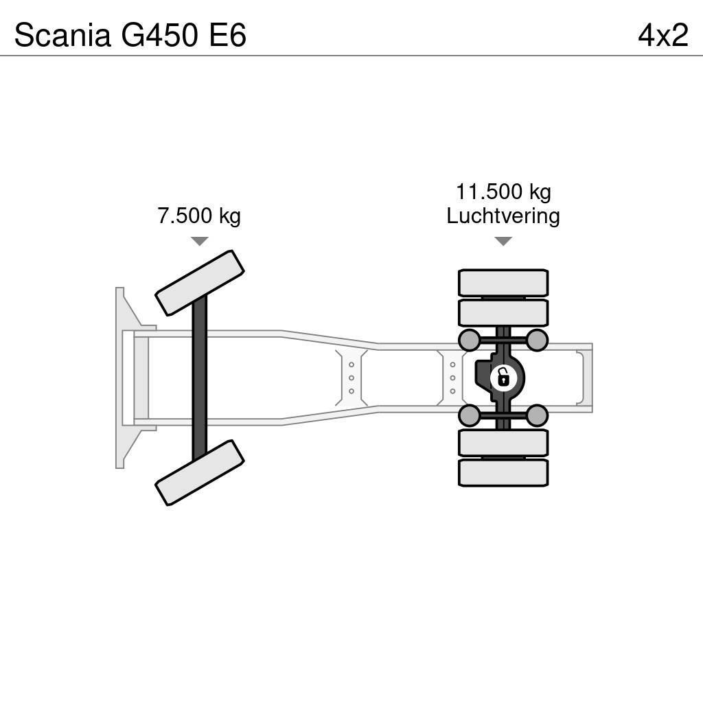 Scania G450 E6 Cabezas tractoras