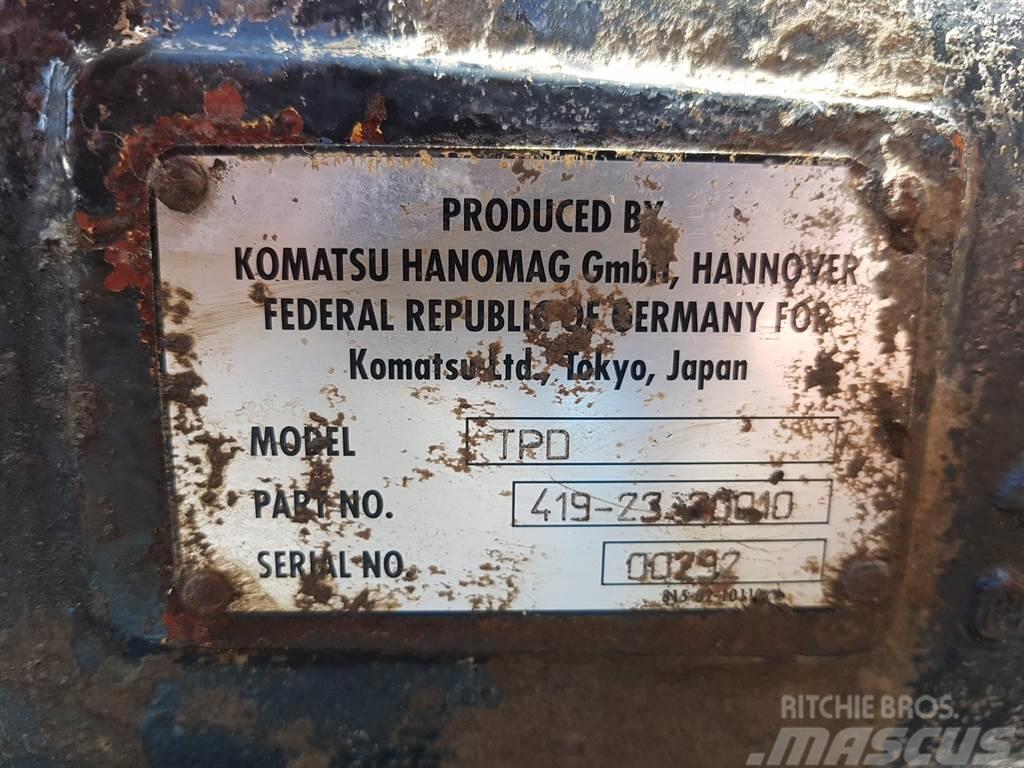 Komatsu TPD - WA320 - 5H Axle/Achse/As Ejes