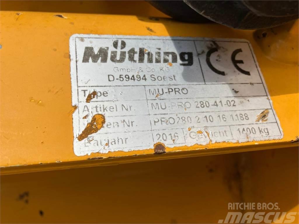 Müthing MU-PRO Vario 280 Segadoras y cortadoras de hojas para pastos