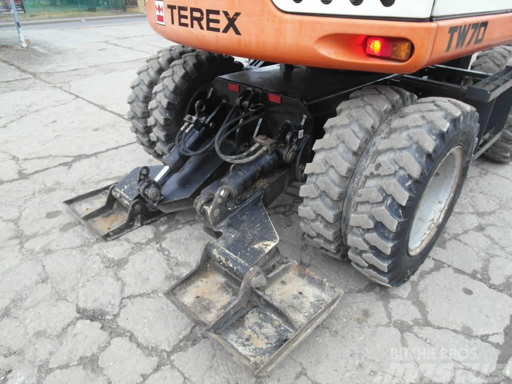 Terex TW 70 Excavadoras de ruedas