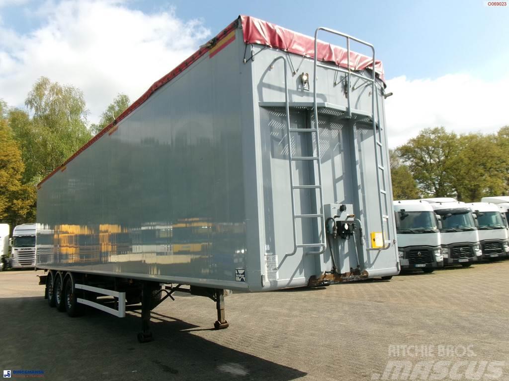 Kraker Walking floor trailer alu 90 m3 CF-200 Semirremolques de plataformas planas/laterales abatibles