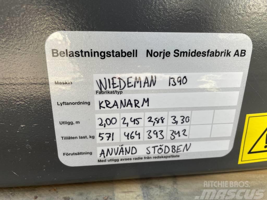 Norje Kranarm - Hydraulisk | N338 STORA BM fäste Otros componentes