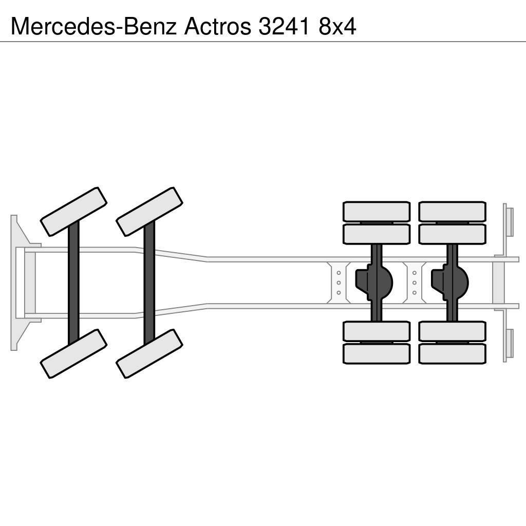 Mercedes-Benz Actros 3241 8x4 Camiones aspiradores/combi