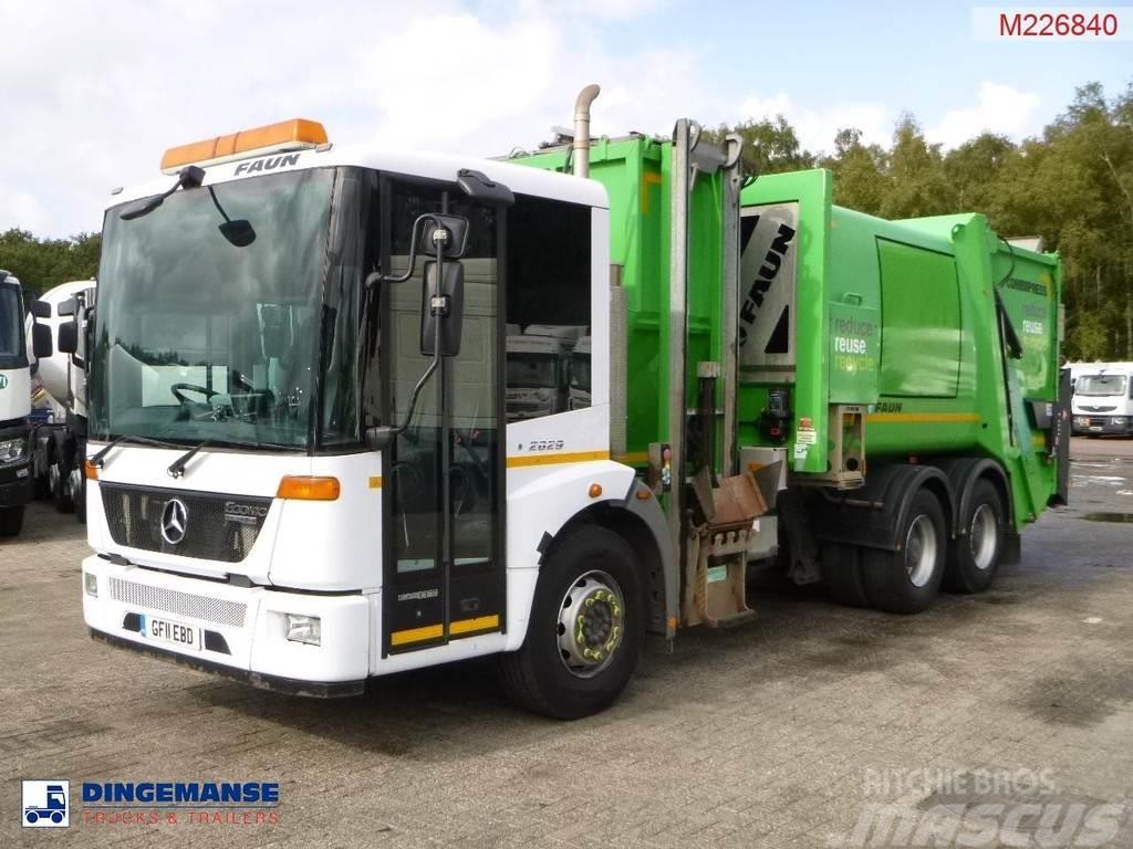 Mercedes-Benz Econic 2629LL 6x4 RHD Faun refuse truck Camiones de basura