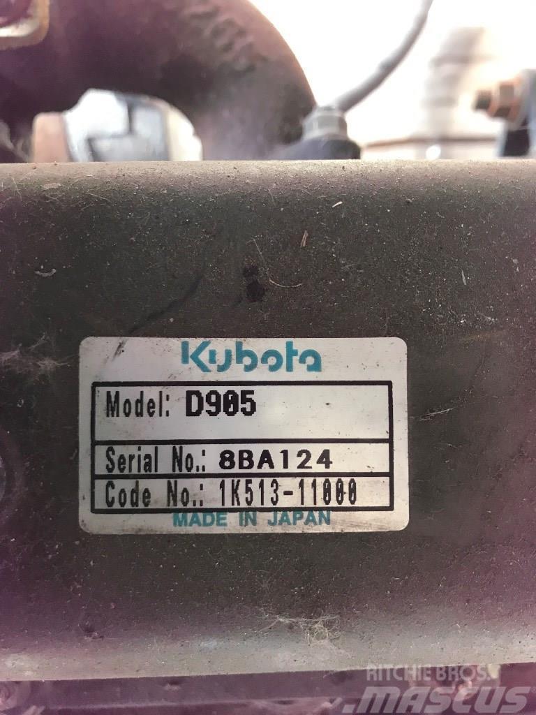 Kubota D905 Generadores diesel