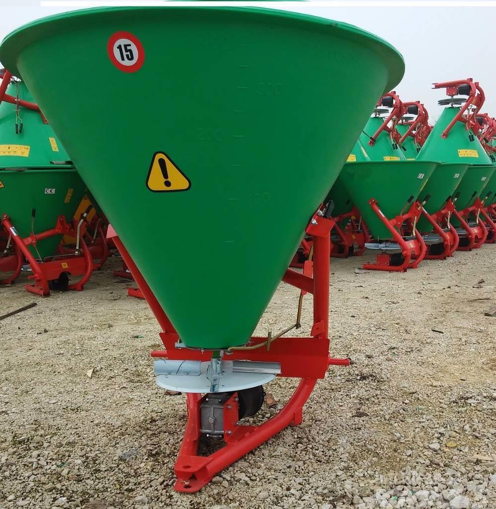 Top-Agro Mineral fertilizer 200 L, INOX spreading unit Abonadoras