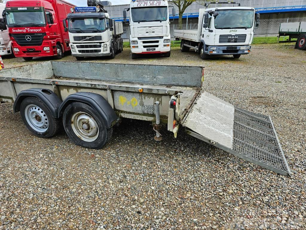 Ifor Williams 3500 kg maskintrailer / machinetrailer Remolques para transporte de vehículos