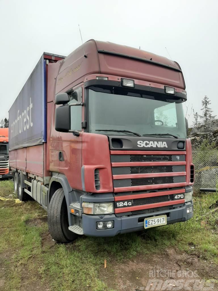 Scania R 124 Camión con caja abierta