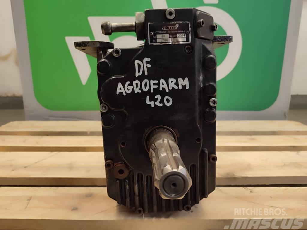 Deutz-Fahr Sauter PTO gearbox,  AGROFARM 420 shaft Transmisión