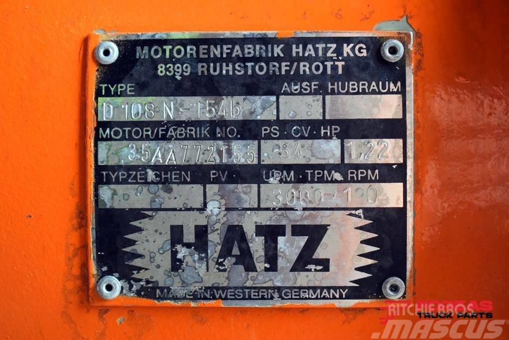 Hatz D 108 N - 154b Generadores de gasolina