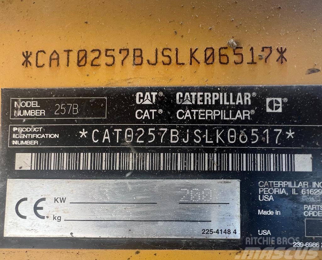 CAT 257 B *A REPARER*TO REPAIR* Minicargadoras