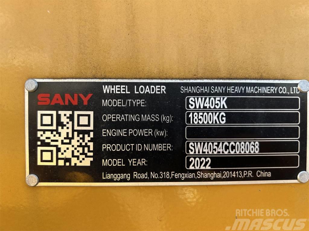 Sany SW405K Cargadoras sobre ruedas