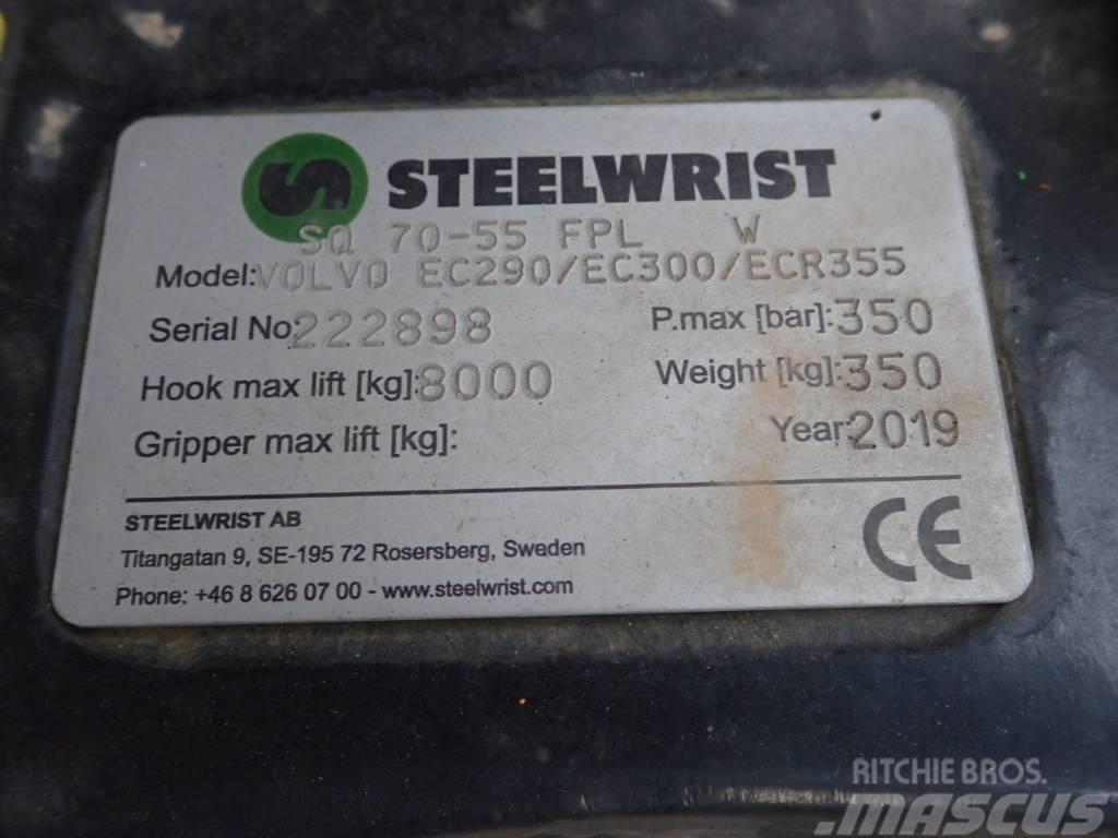 Steelwrist Vollhydr. SW SQ70 passend Volvo EC300 Enganches rápidos