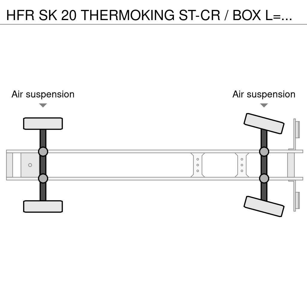 HFR SK 20 THERMOKING ST-CR / BOX L=13419 mm Semirremolques isotermos/frigoríficos