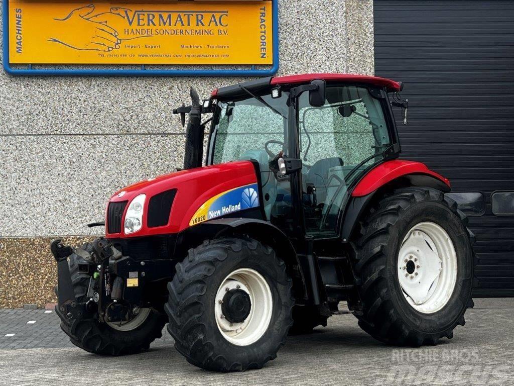 New Holland T6020, Fronthydraulik + Zapfwelle, 2009! Tractores