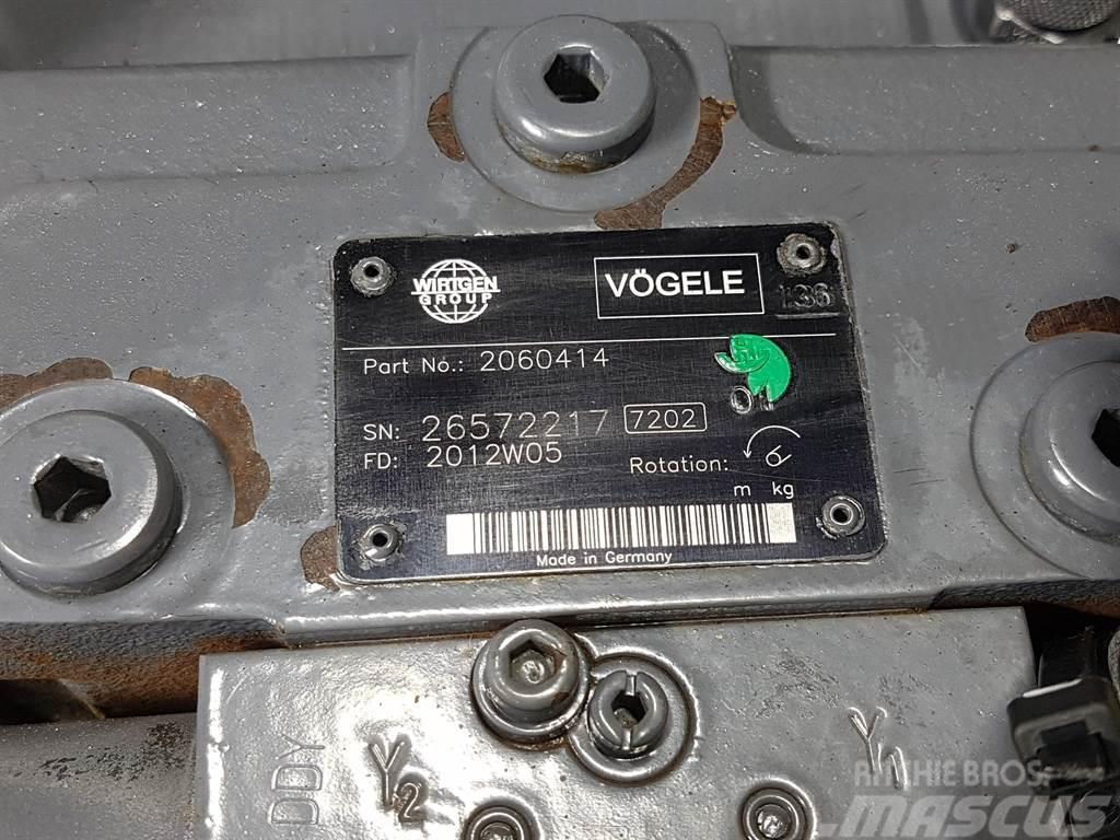 Vögele 2060414 (A10VG45+A10VG28) - Drive pump/Fahrpumpe/R Hidráulicos