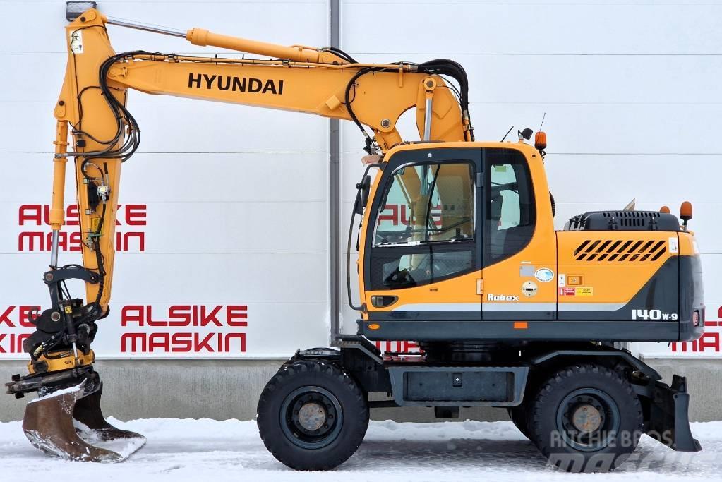 Hyundai 140 W Excavadoras de ruedas