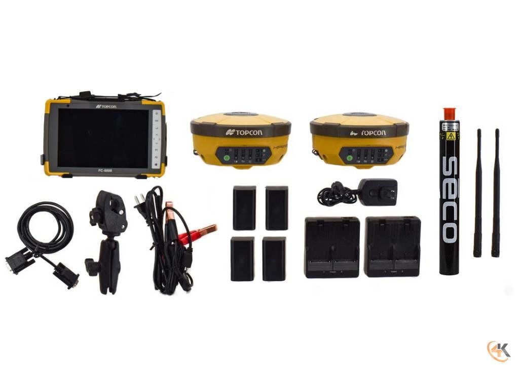 Topcon Dual Hiper V FH915 Base/Rover w FC-6000, Pocket-3D Otros componentes