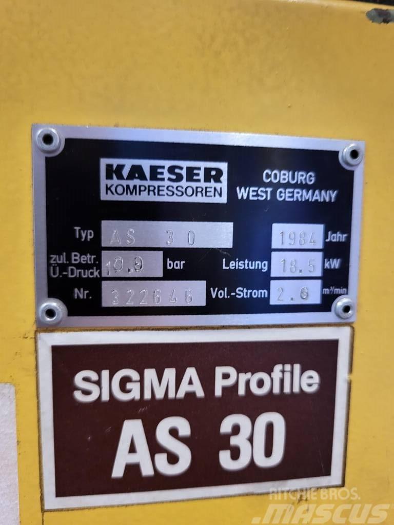 Kaeser AS 30 10 Bar 18,5 kW Compresores