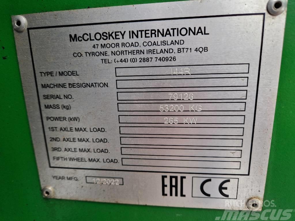 McCloskey I44RV3 Trituradoras