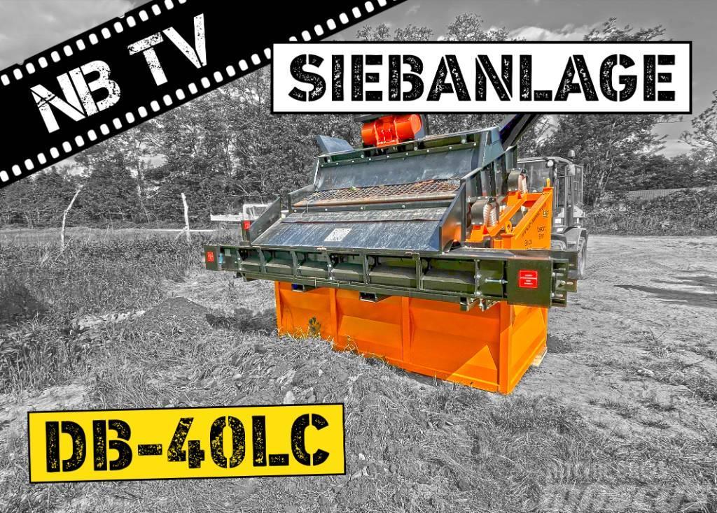 DB Engineering DB-40LC Siebanlage | Flachdecksieb | Siebbox Machacadoras