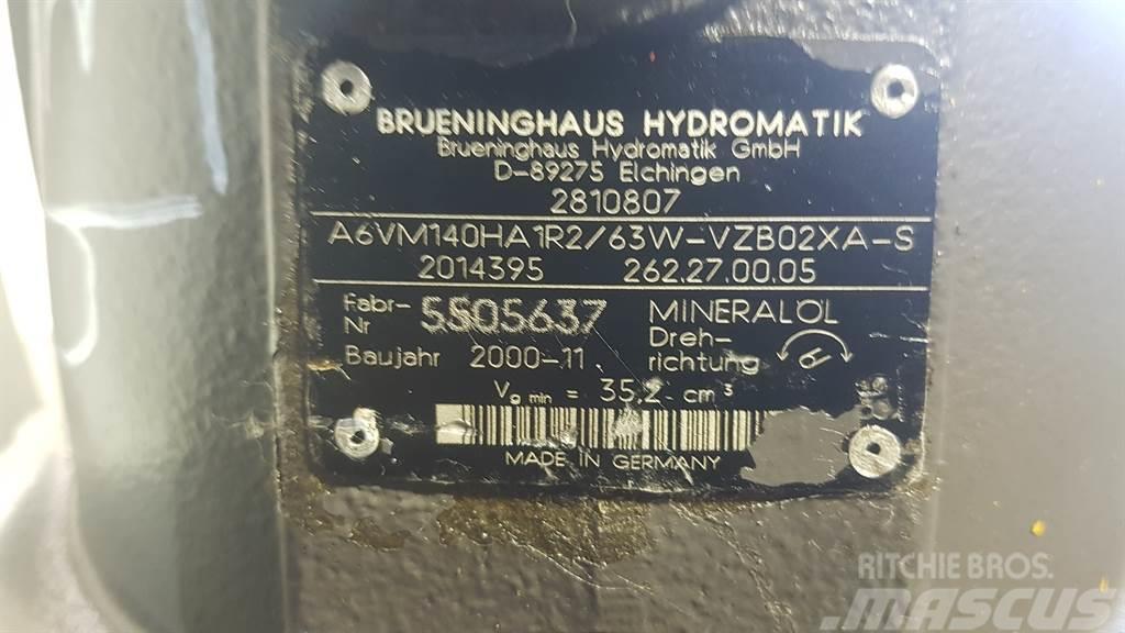 Brueninghaus Hydromatik A6VM140HA1R2/63W -Volvo L40B-Drive motor/Fahrmotor Hidráulicos