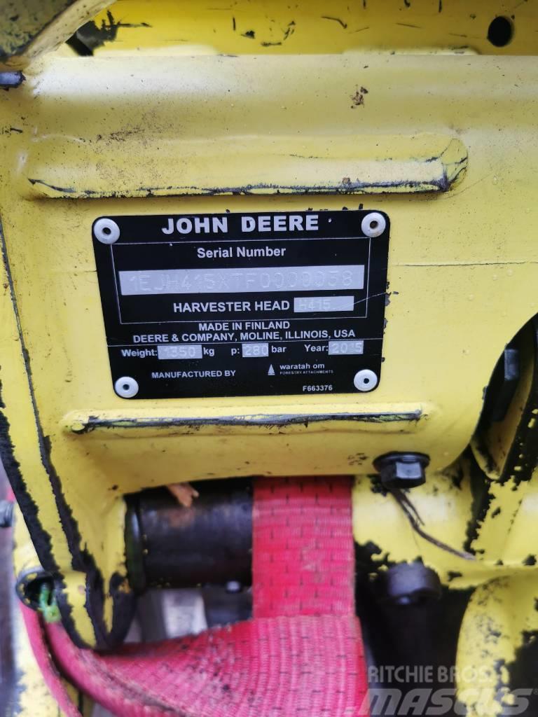 John Deere H 415 Cabezales cortadores