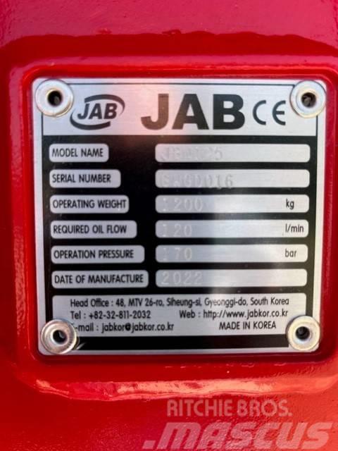  JAB JBN125 Martillos hidráulicos