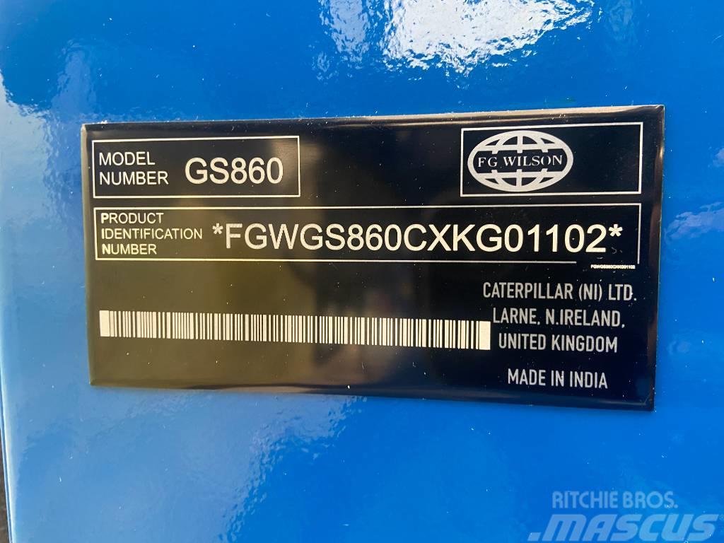 FG Wilson P1100E1 - Perkins - 1100 kVA Genset - DPX-16027-O Generadores diesel
