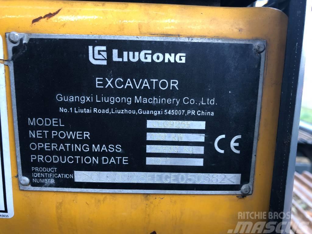 LiuGong 925E Excavadoras de cadenas