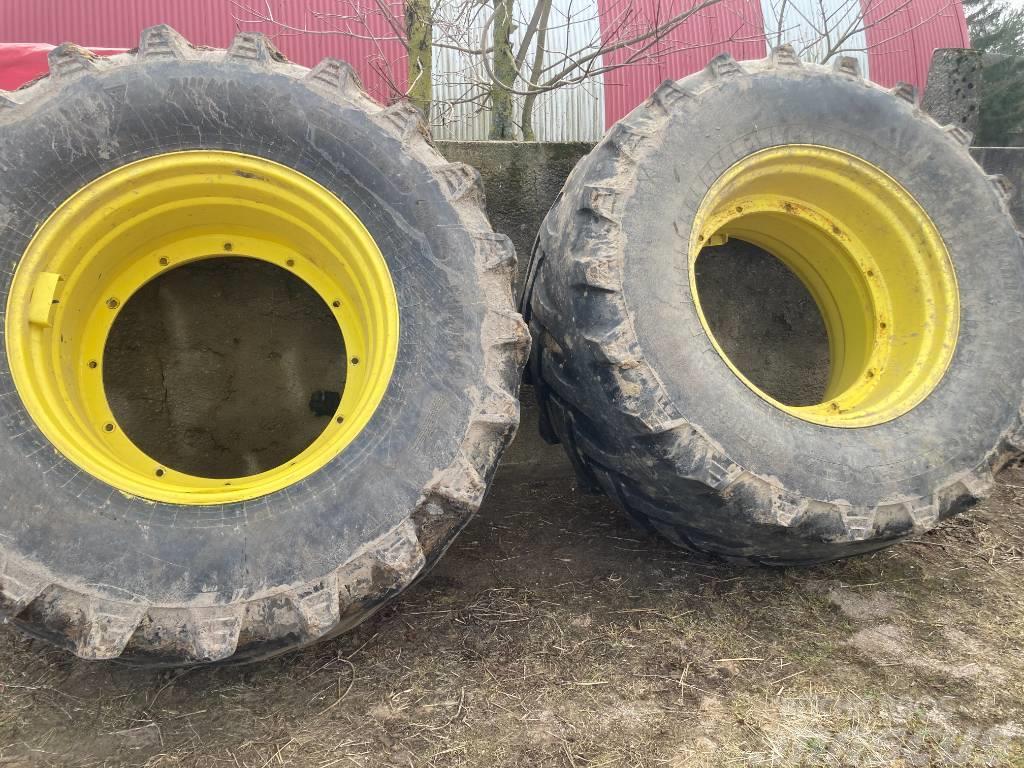 John Deere wide rims + trelleborg tyres Neumáticos, ruedas y llantas
