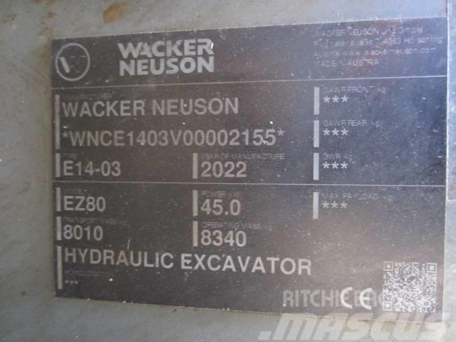 Wacker Neuson EZ 80 Excavadoras 7t - 12t