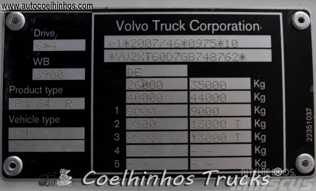 Volvo FMX 540  Retarder 6x4 Camiones chasis