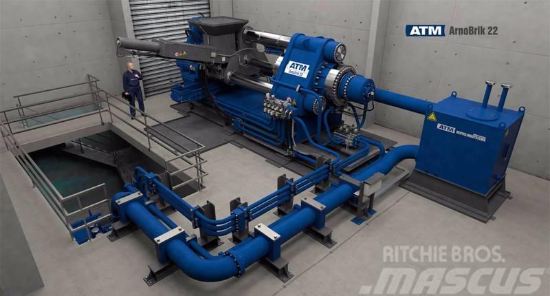 ATM ArnoBrik Briquetting presses Plantas de reciclado de residuos