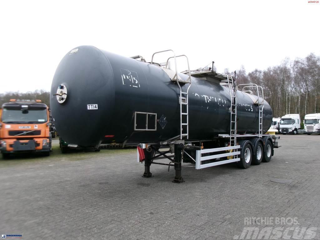 Magyar Chemical tank inox 37.4 m3 / 1 comp / ADR 30/11/20 Semirremolques cisterna