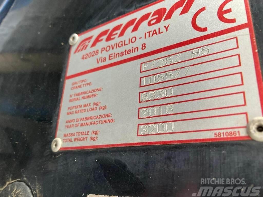 Ferrari F 726Z A5 + REMOTE CONTROL Grúas cargadoras