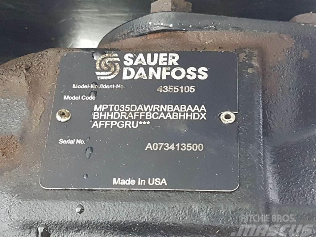 Sauer Danfoss MPT035DAWR-4355105-Load sensing pump Hidráulicos