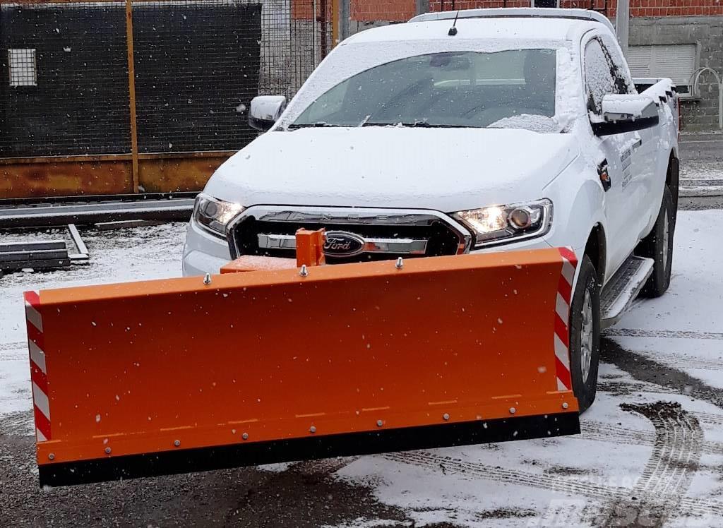 Megas Sniježna Ralica za terence - snow plough for cars Rastras para caminos