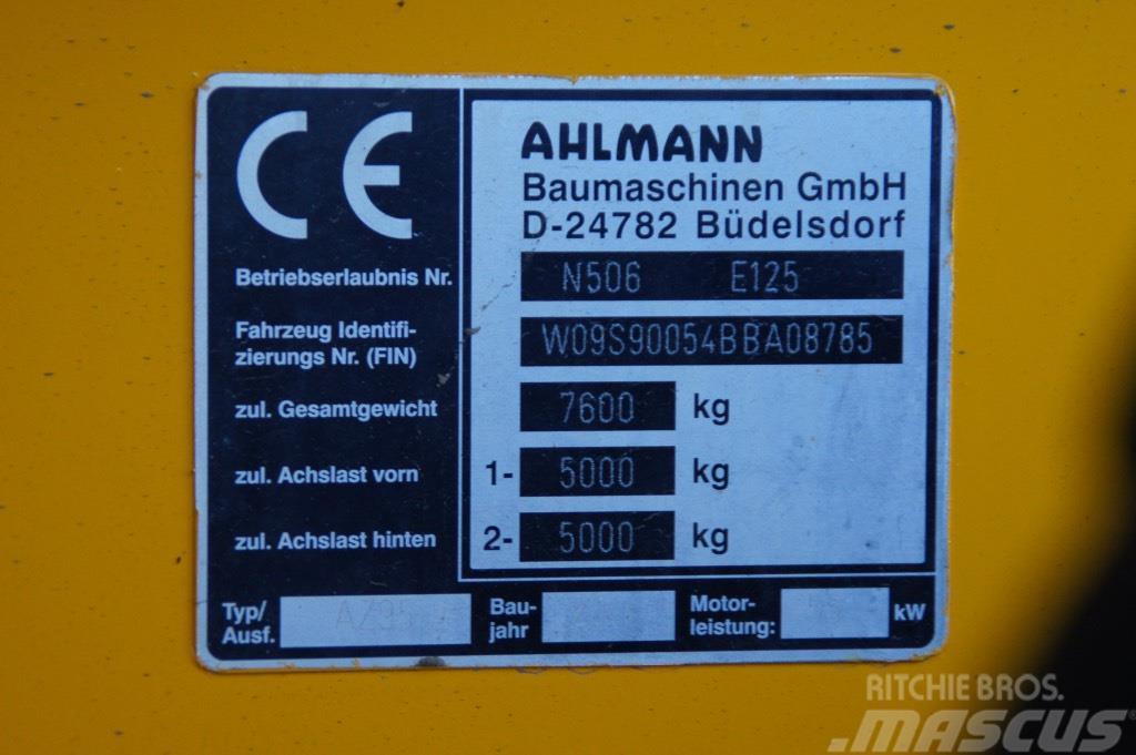 Ahlmann Zwenklader AZ 95 Cargadoras sobre ruedas