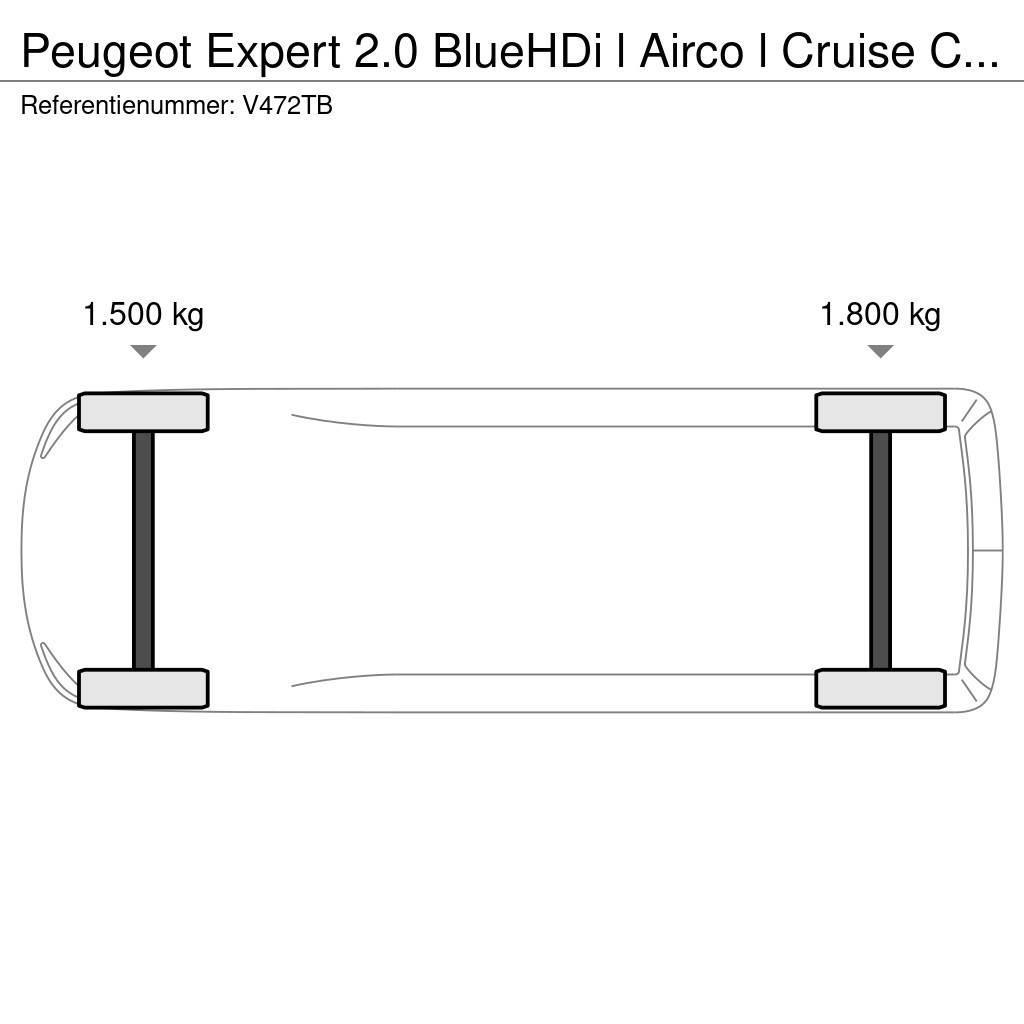 Peugeot Expert 2.0 BlueHDi l Airco l Cruise Control l Trek Furgonetas de caja cerrada