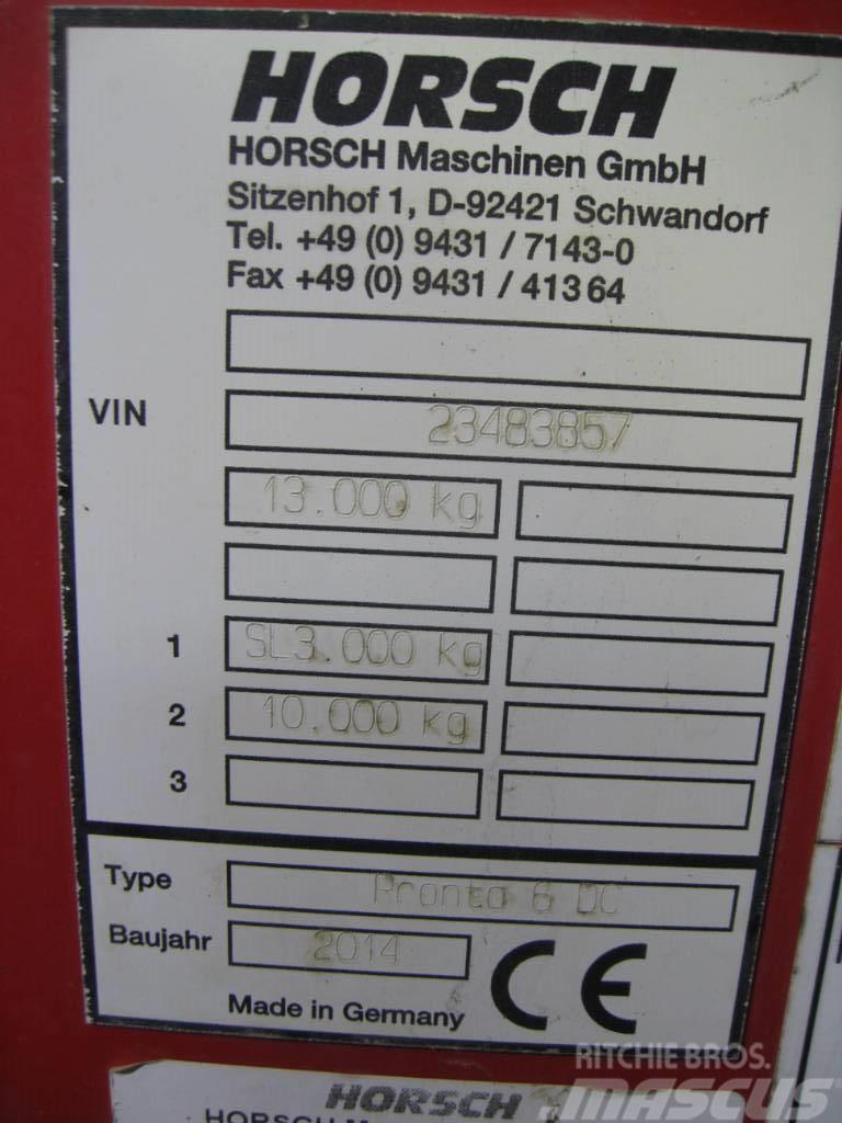 Horsch Pronto 6 DC Sembradoras combinadas