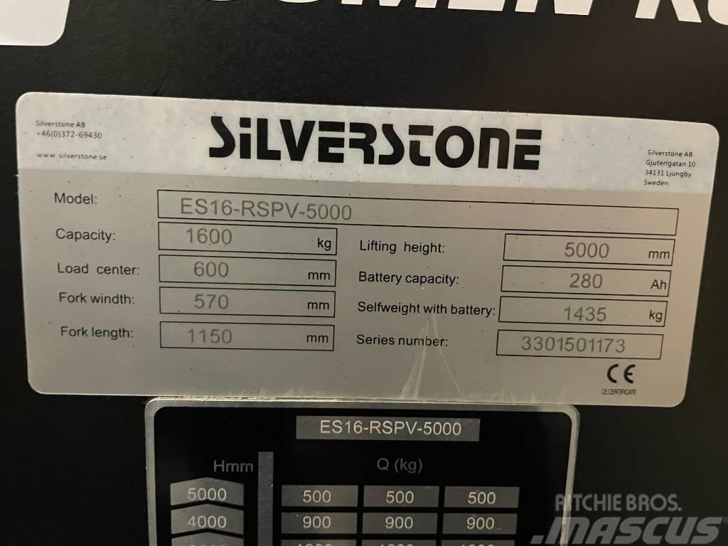 Silverstone ES16-RSPV-5000 TARJOUS! Apiladores eléctricos autopropulsados
