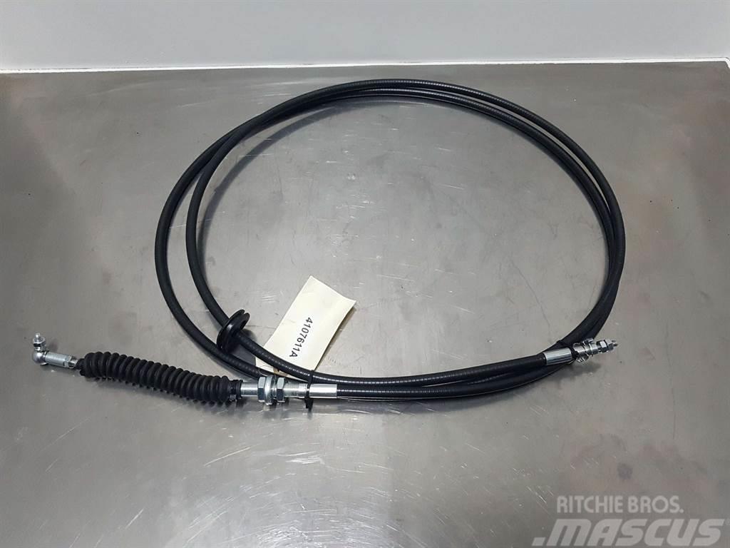 Ahlmann AZ85T-4107611A-Throttle cable/Gaszug/Gaskabel Chasis y suspención