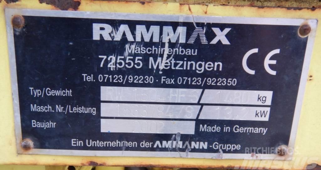 Rammax RW1504HF Compactadores de suelo