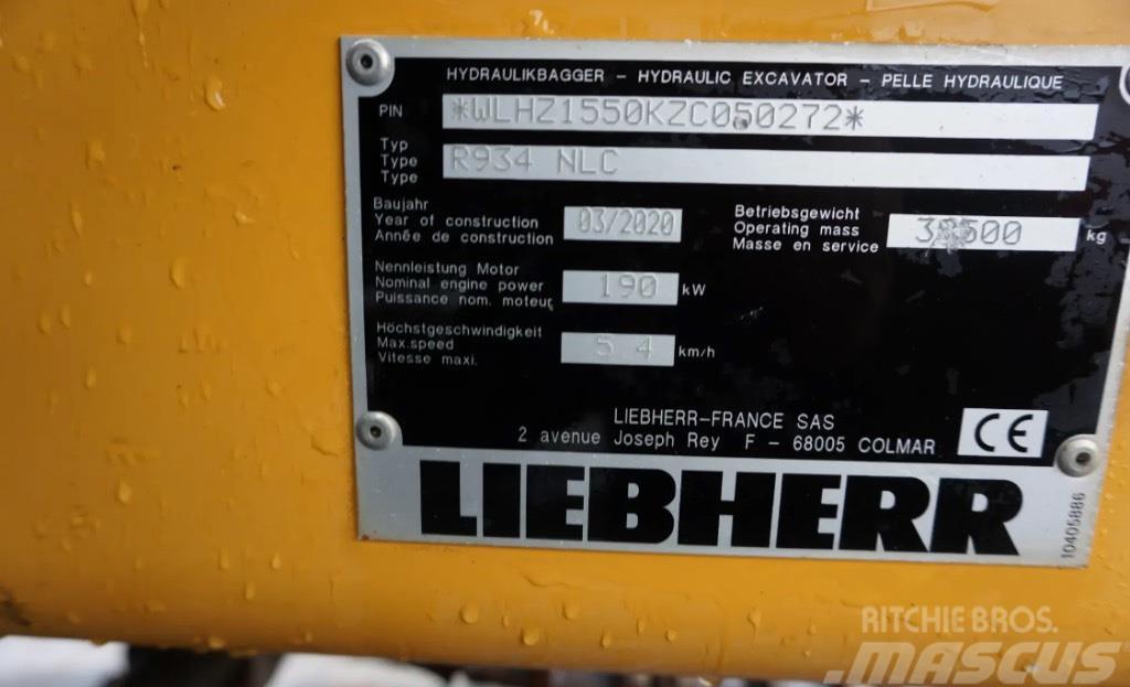 Liebherr R 934 NLC Excavadoras de cadenas