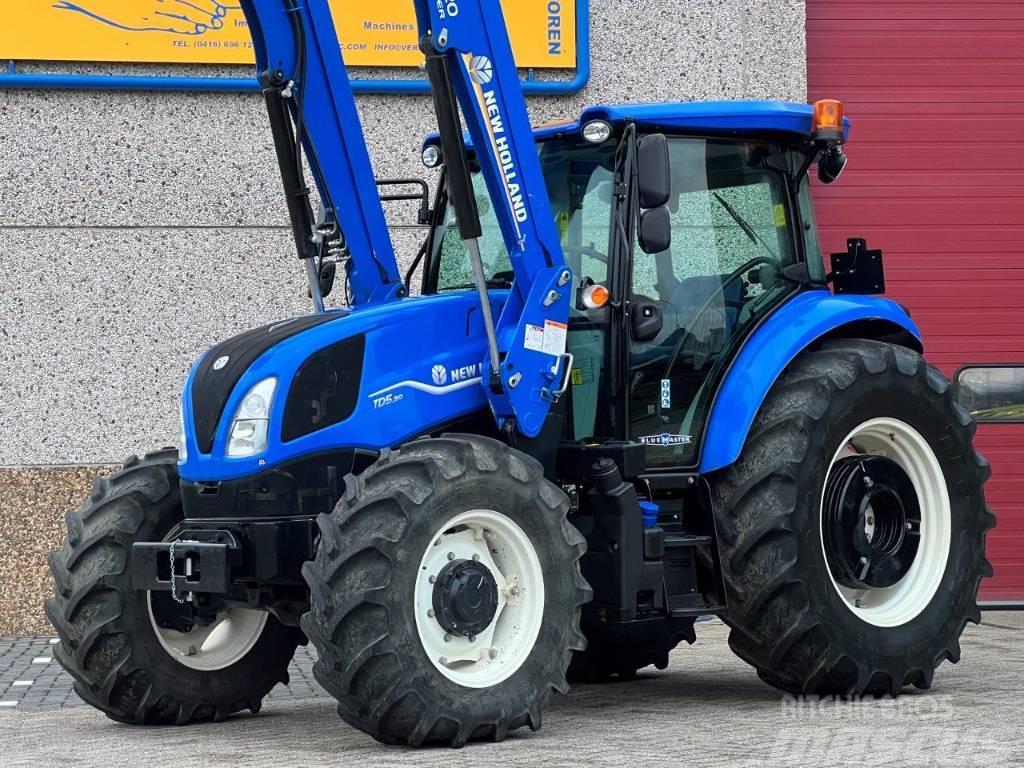New Holland TD5.90, 2021, 1526 heures, chargeur!! Tractores