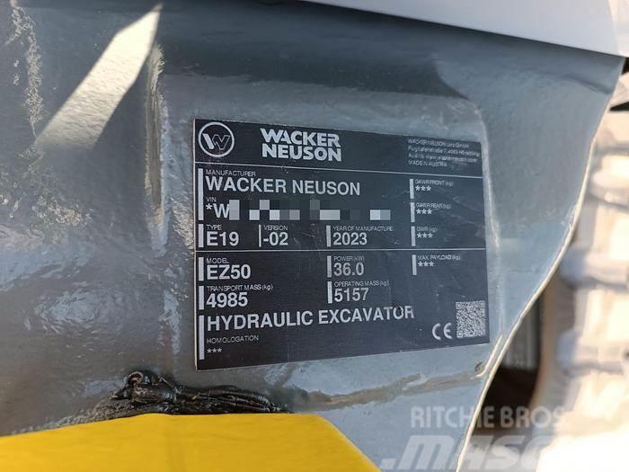 Wacker Neuson EZ50 Excavadoras de cadenas