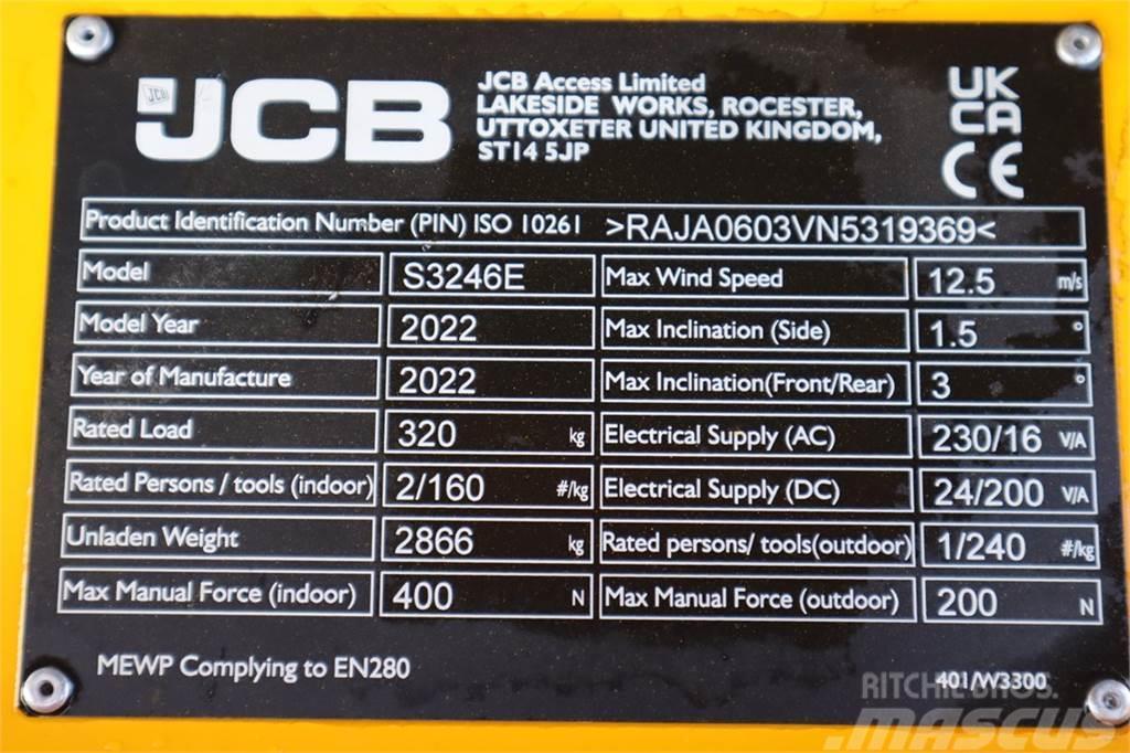 JCB S3246E Valid inspection, *Guarantee! New And Avail Plataformas tijera