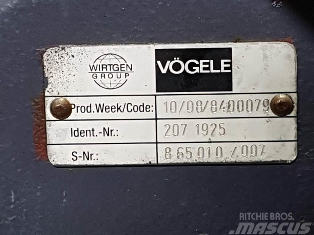 Vögele 2071925 - Transmission/Getriebe/Transmissiebak Transmisión