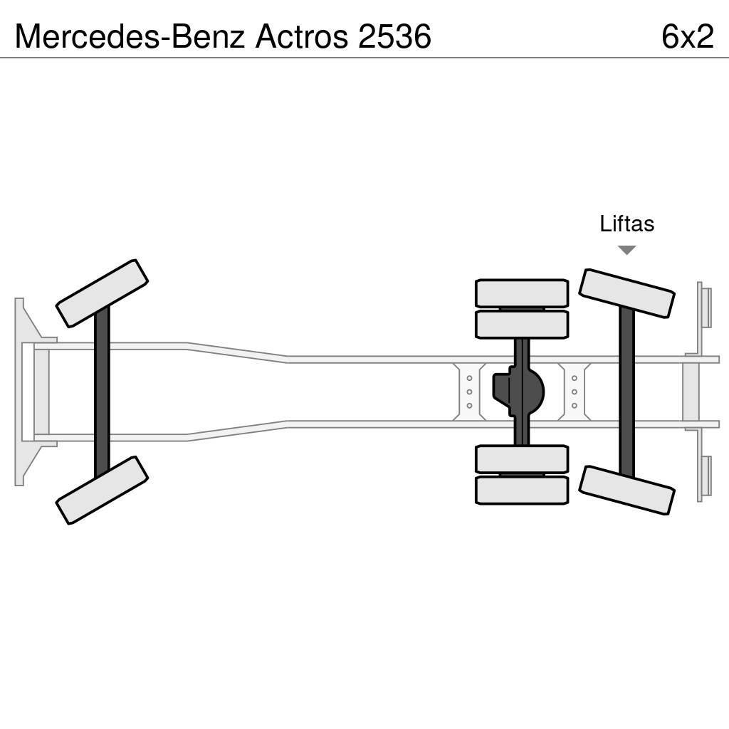 Mercedes-Benz Actros 2536 Camiones aspiradores/combi